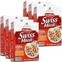 Familia Swiss Muesli Cereal 6 x 29oz | Original Recipe Familia Muesli Multipack (29 Ounce-Pack of 6)