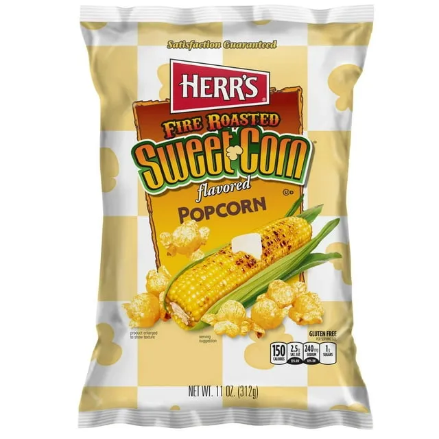 Herr's 4 oz Fire Roasted Sweet Corn - 6505 | Blain's Farm & Fleet