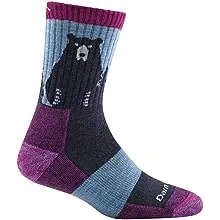 Darn Tough Bear Town Micro Crew Lightweight with Cushion Sock - Women's