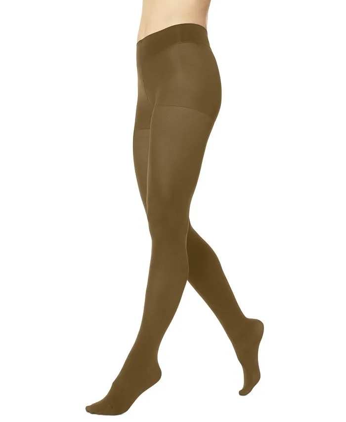 Hue Super Opaque Control Top Tights 3 / Black