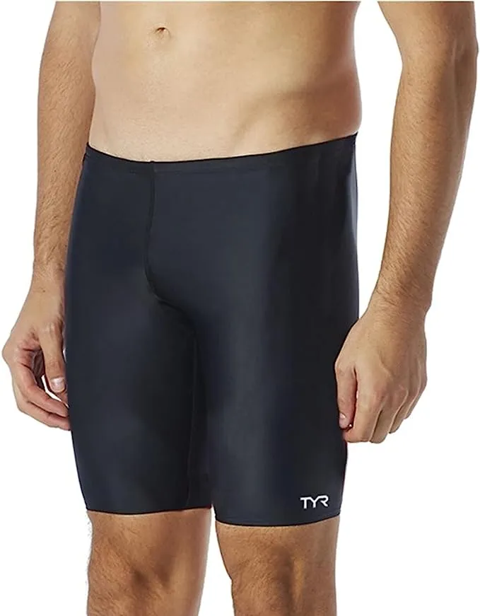 TYR Men's Durafast Solid Jammer 36 Black