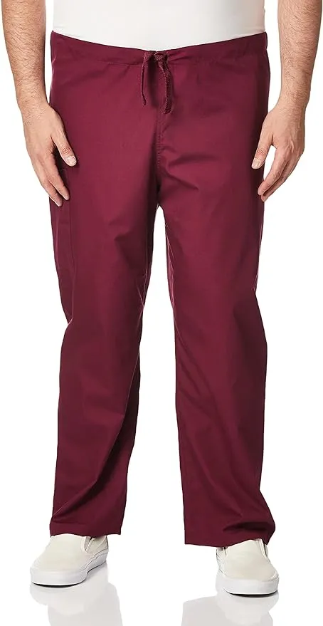 Cherokee Workwear Originals Men & Women's Scrubs Pant Drawstring Cargo 4100, Size ...