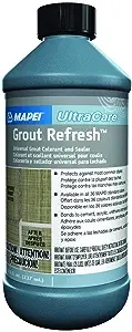 Mapei Grout Refresh Colorant and Sealer: Grout Paint and Sealant - 8 Ounce Bottle, Cobblestone