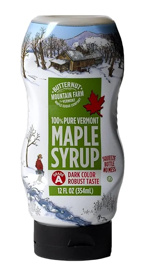 Butternut Mountain Farm Pure Maple Syrup Vermont Grade