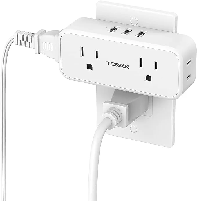 TESSAN Multi Outlet Extender