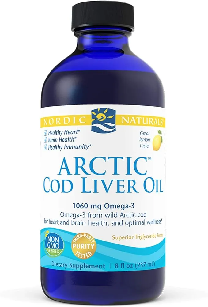 Nordic Naturals Cod Liver Oil, Arctic - 8 fl oz