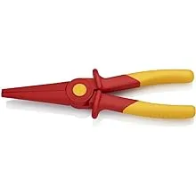 KNIPEX Tools 98 62 02, Flat Nose Plastic Pliers 1000V Insulated