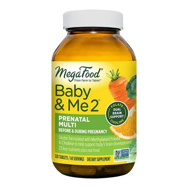 MegaFood Baby & Me 2 60 Tablets