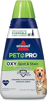 Bissell® PET PRO OXY Spot & Stain Formula for Portable Carpet Cleaners, 32 oz., 2034