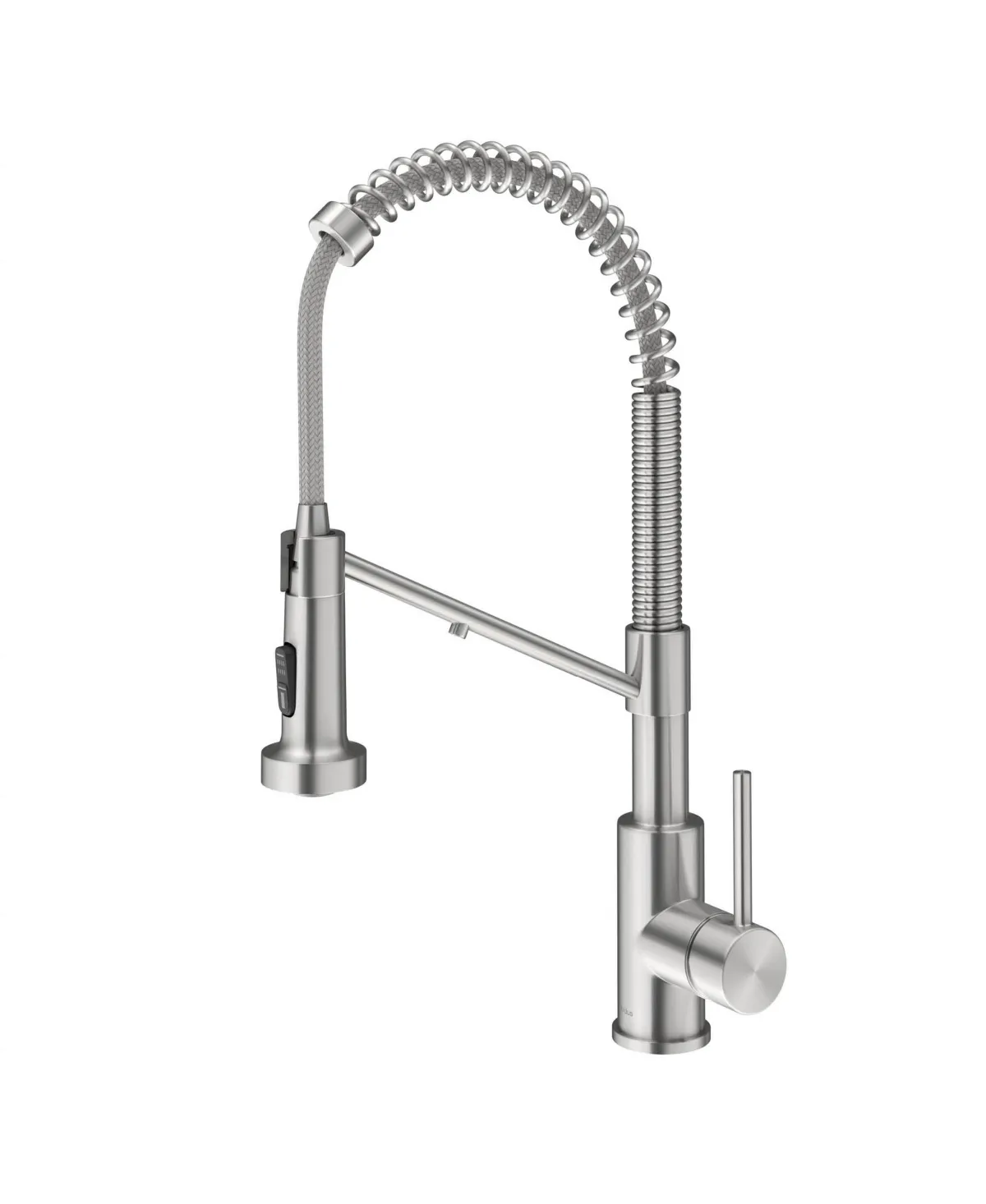 Kraus KFF-1610SFS, Bolden 2-in-1 Commercial Style Pull-Down Single Handle Water Filter Kitchen Faucet, Spot Free Stainless Steel