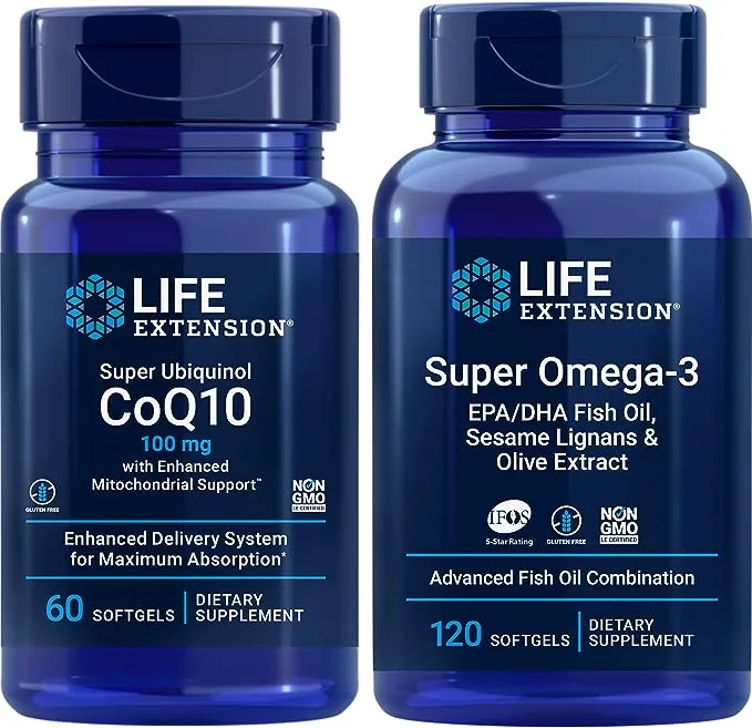 Life Extension - Super Ubiquinol CoQ10, 50 mg, 30 Weichkapseln