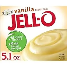 Jell-O Vanilla Instant Pudding & Pie Filling Mix (24 Ct Pack, 5.1 Oz Boxes)