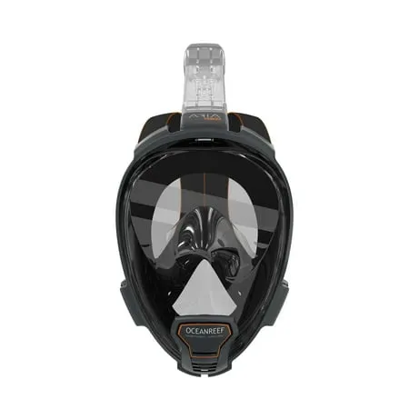 Ocean Reef Aria QR+ Full Face Snorkeling Mask Black / Medium / Large