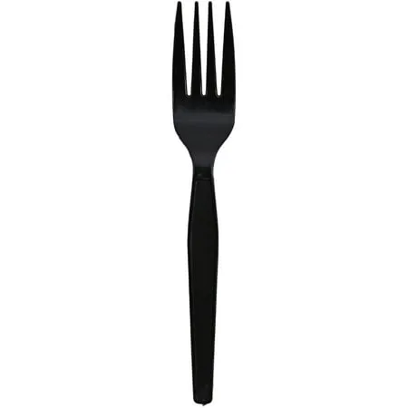 Genuine Joe Heavyweight Fork, Black