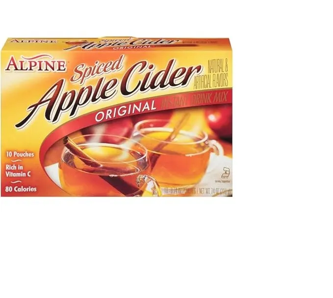 Alpine Original Spiced Apple Cider Instant Drink Mix