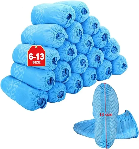 Disposable Non-Slip Shoe Covers (200 Pack)