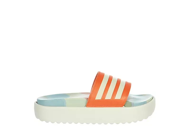 Adidas Womens Adilette Platform Slide Sandal