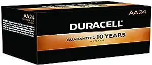 Duracell Alkaline AA 24 Batteries Coppertop MN1500