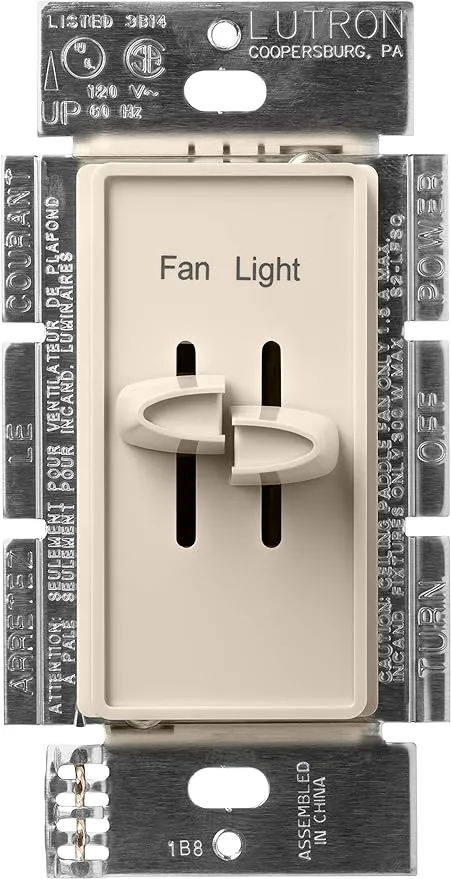 Lutron S2-LFSQ-AL