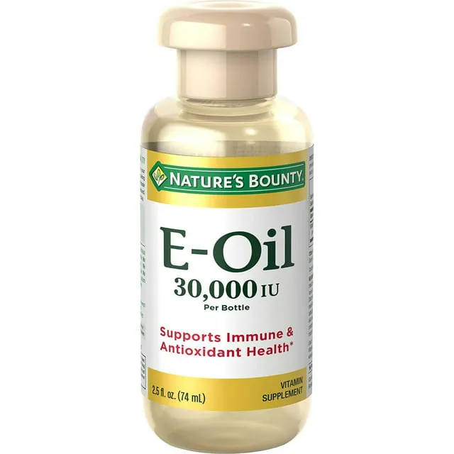 Natural Vitamin E-Oil Dietary Supplement