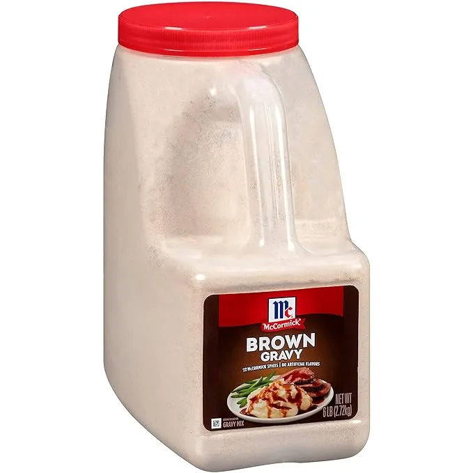 McCormick Brown Gravy Mix, 6 lbMcCormick Brown Gravy Mix, 6 lb