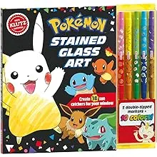 KLUTZ Pokémon Stained Glass Art Craft Kit