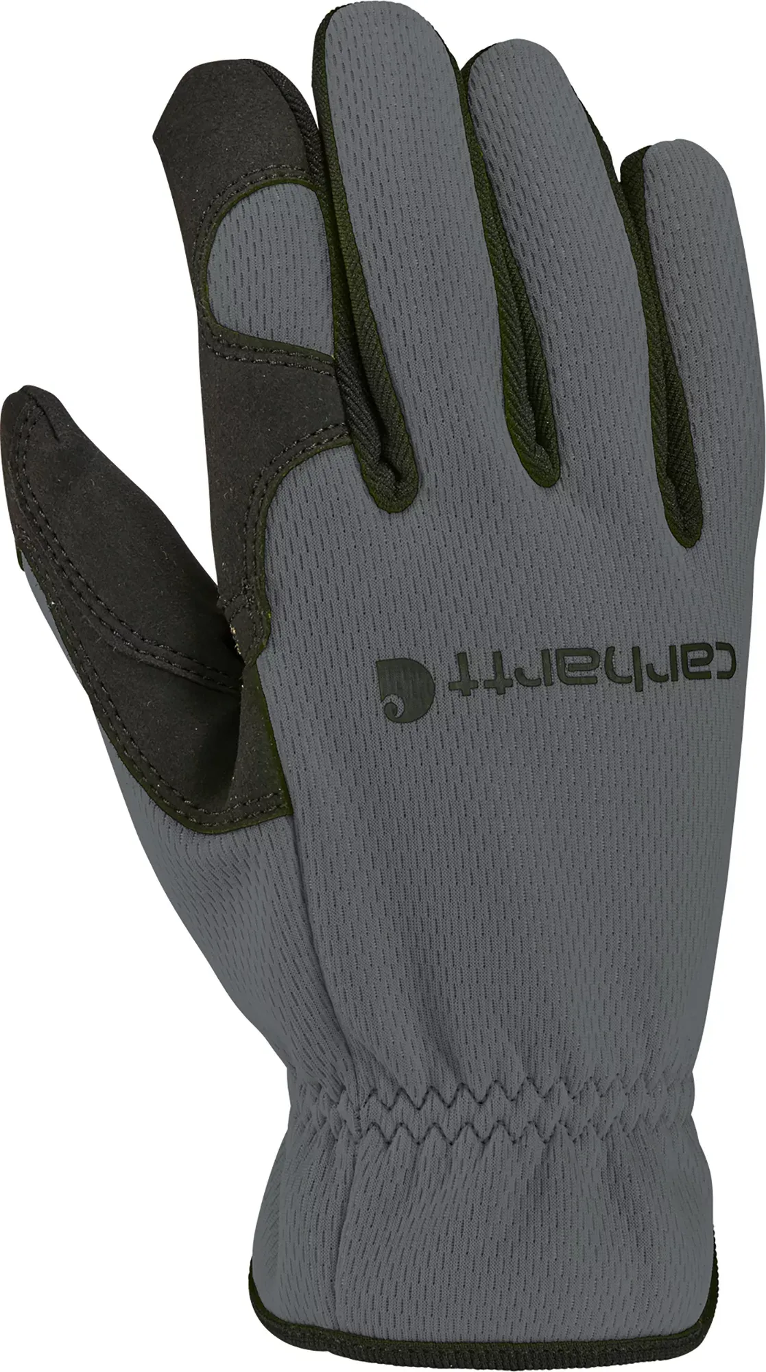 Carhartt Men's High Dexterity Open Cuff Glove - Black/Barley