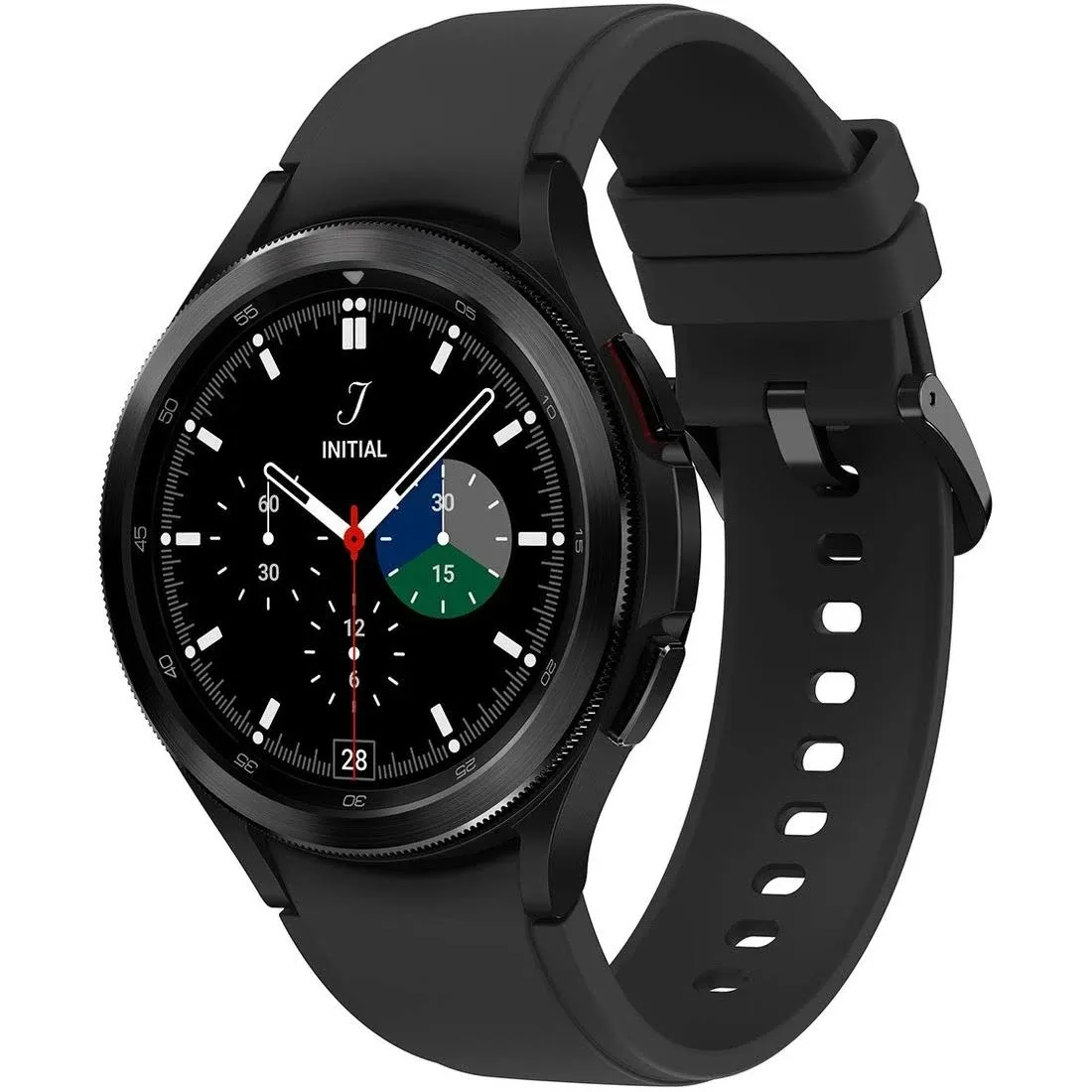 SAMSUNG Galaxy Watch 4 Classic R890 46mm Smartwatch GPS WiFi (International Model) (Black) (Renewed)