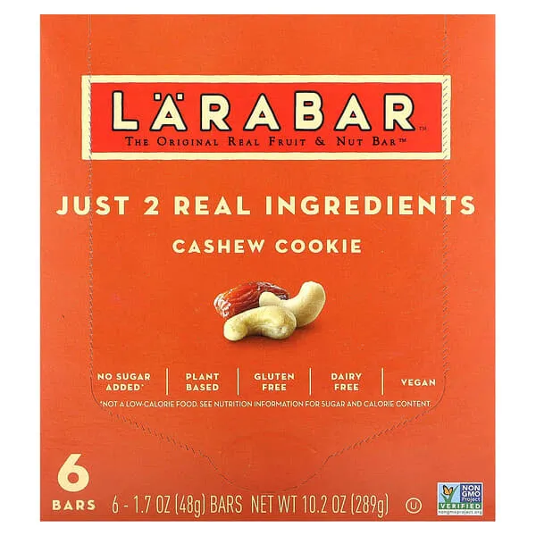 Larabar Cashew Cookie Bars