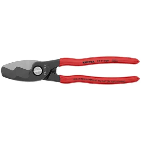 Cable Shears 8"-Twin Cutting Edges