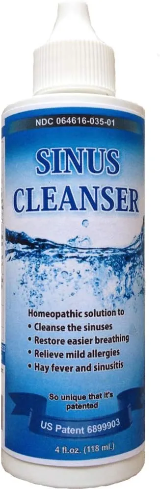 Sinus Cleanser Natural Nasal Cleanse for Allergies