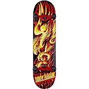 Tony Hawk Series 4 Popsicle Flame Hawk Skateboard, Black