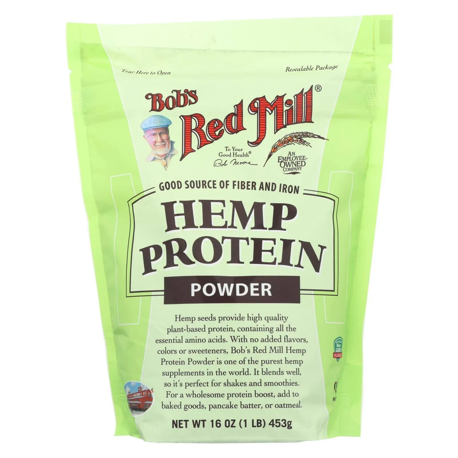 Bob's Red Mill Hemp Protein Powder 16 oz. - 4/Case