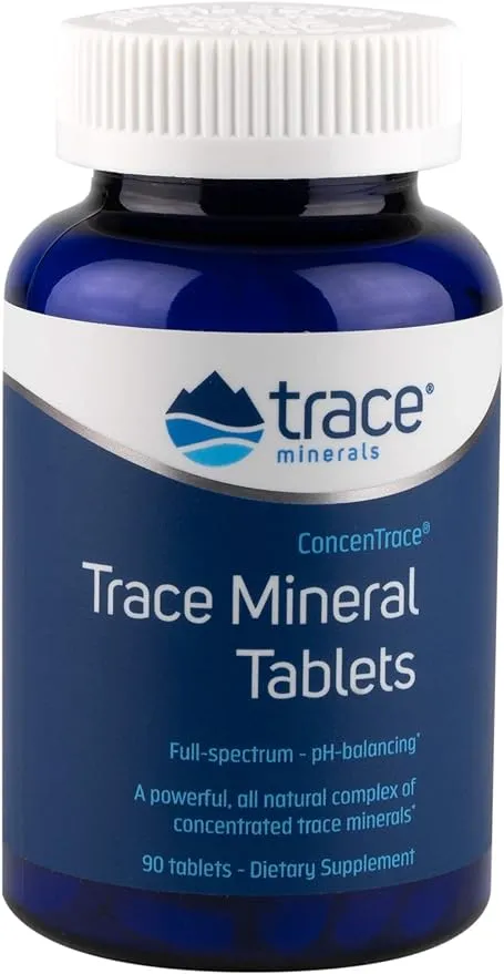 Trace Minerals Research Concentrace Mineral Tabs, 90 CT