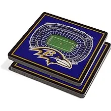 Baltimore Ravens 3D Stadium View Coaster