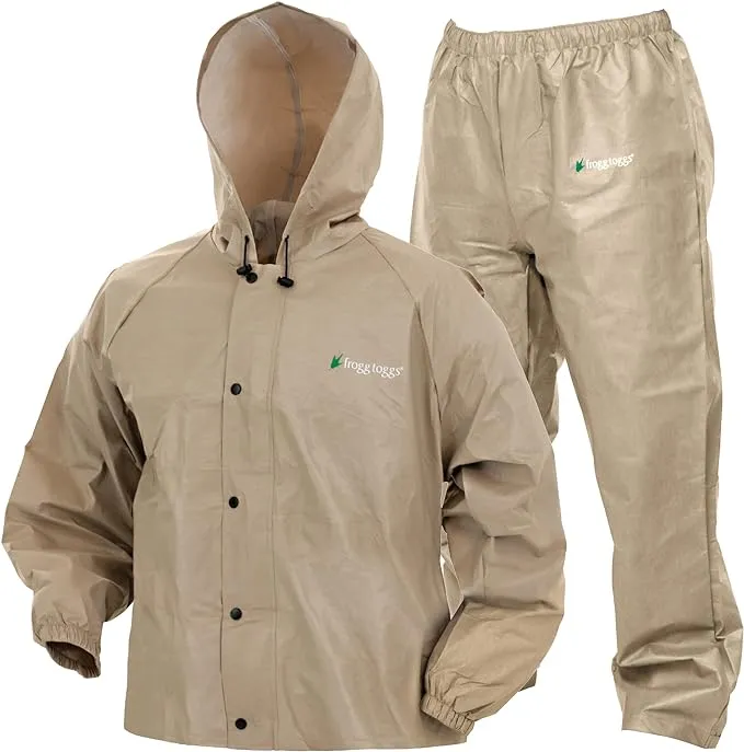 FROGG TOGGS Men's Pro Lite Suit, Waterproof, Breathable, Dependable Wet Weather Protection