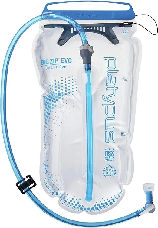 Platypus Big Zip EVO Taste-Free Water Reservoir/Hydration Bladder, 1.5-Liter