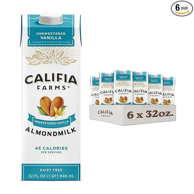 Califia Farms Unsweetened Vanilla Almond Milk