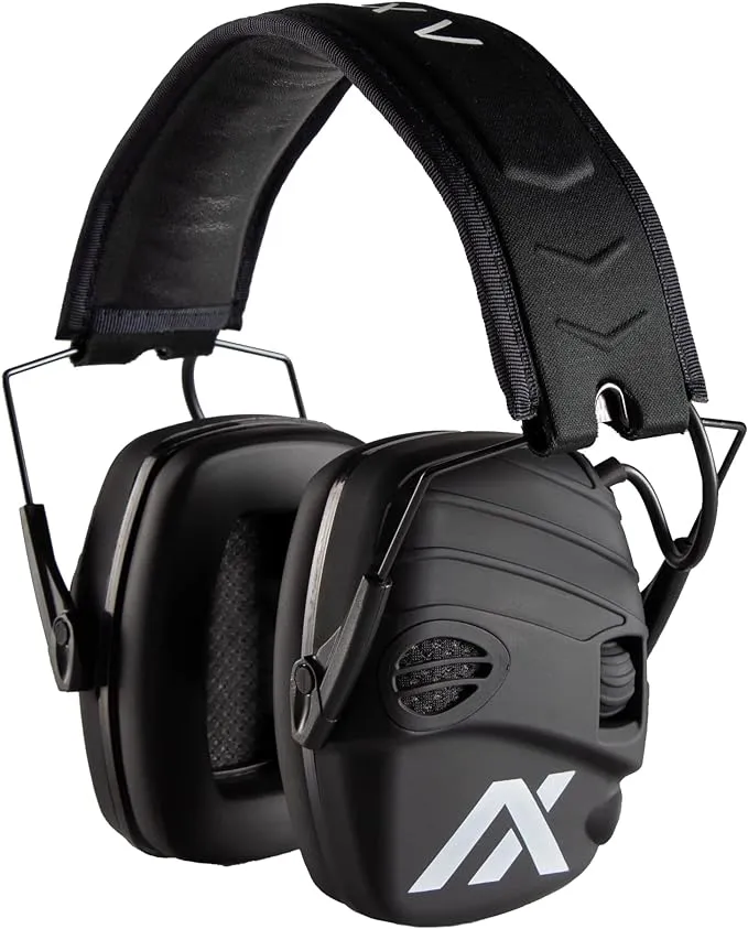 Axil Trackr Electronic Earmuffs - Black