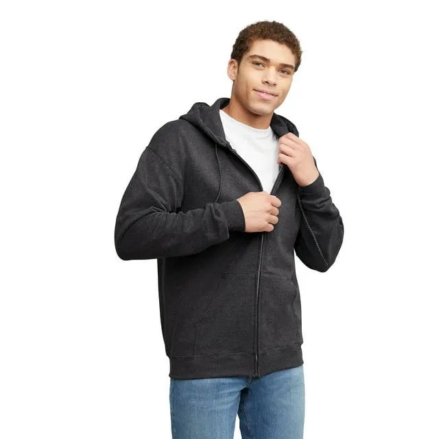 Hanes Men's and Big Men's Ultimate Cotton Heavyweight Full Zip Hoodie