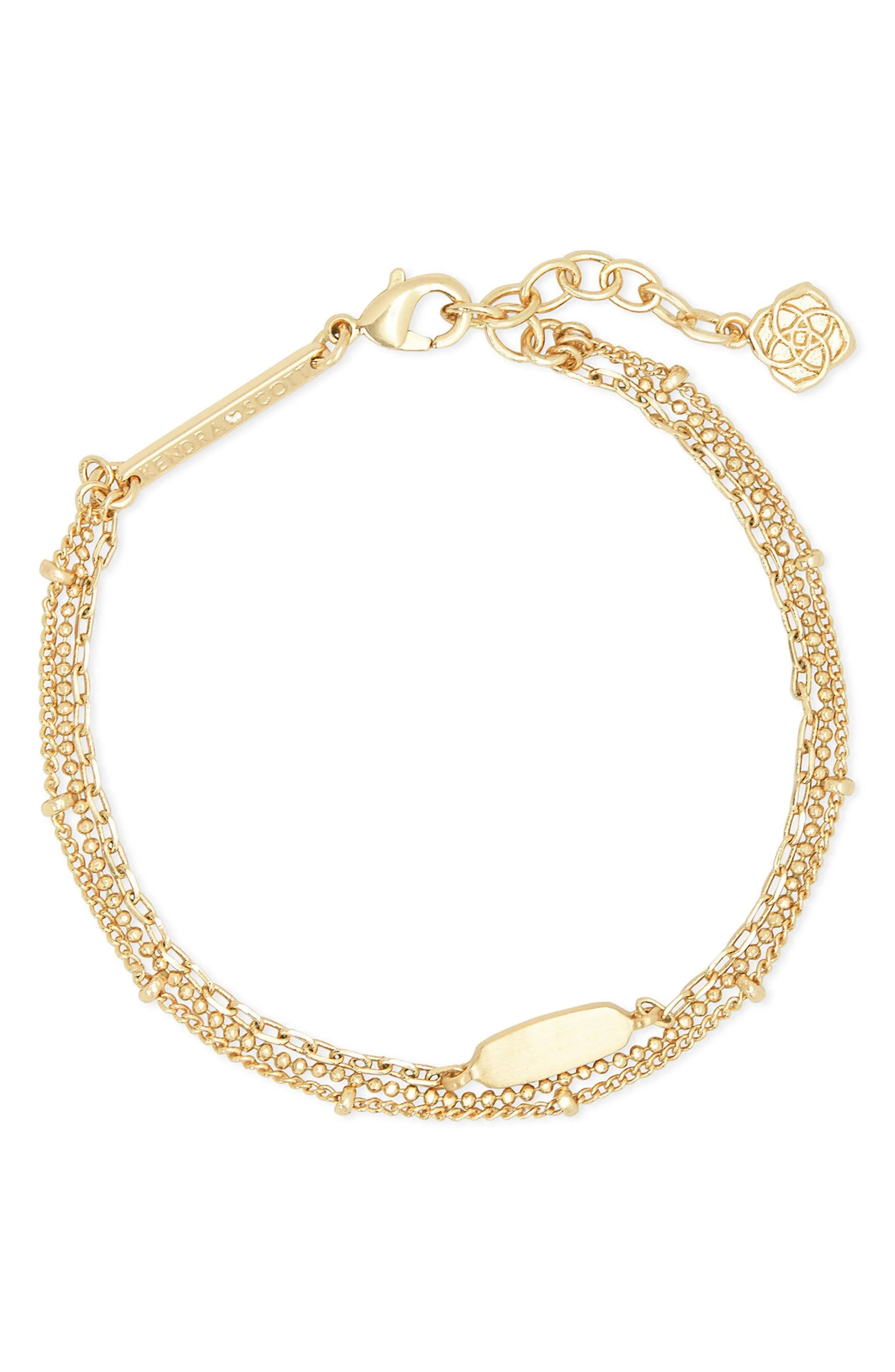 Kendra Scott Fern Multi Strand Bracelet in Silver