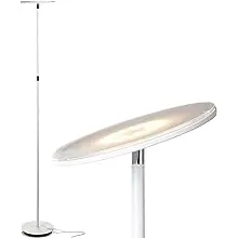 Brightech Sky LED Floor Lamp - Brushed Nickel