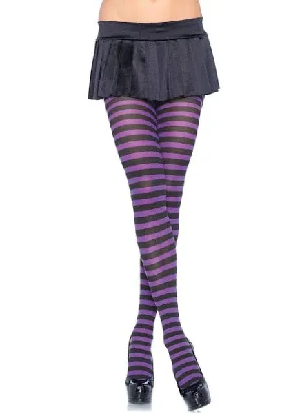 Striped Nylon Tights