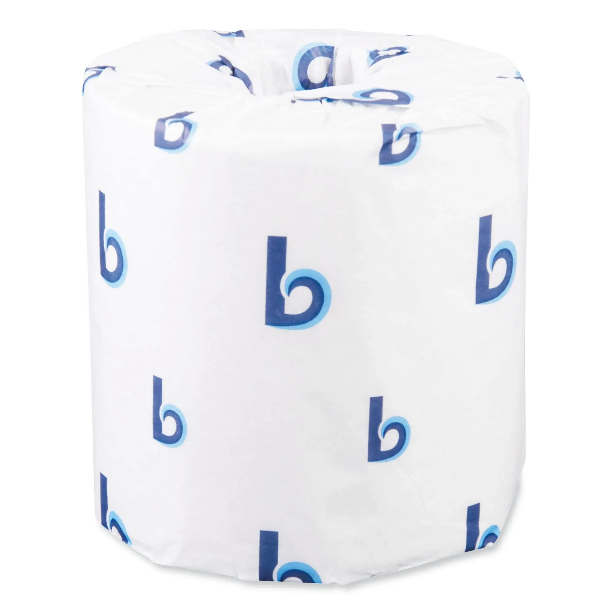 Boardwalk B6180 4.5 in. x 3 in. 2-Ply Septic Safe Toilet Tissue - White (96 Rolls/Carton, 500 Sheets/Roll)