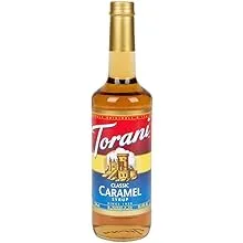 Torani CLASSIC Caramel Syrup, 750 mL