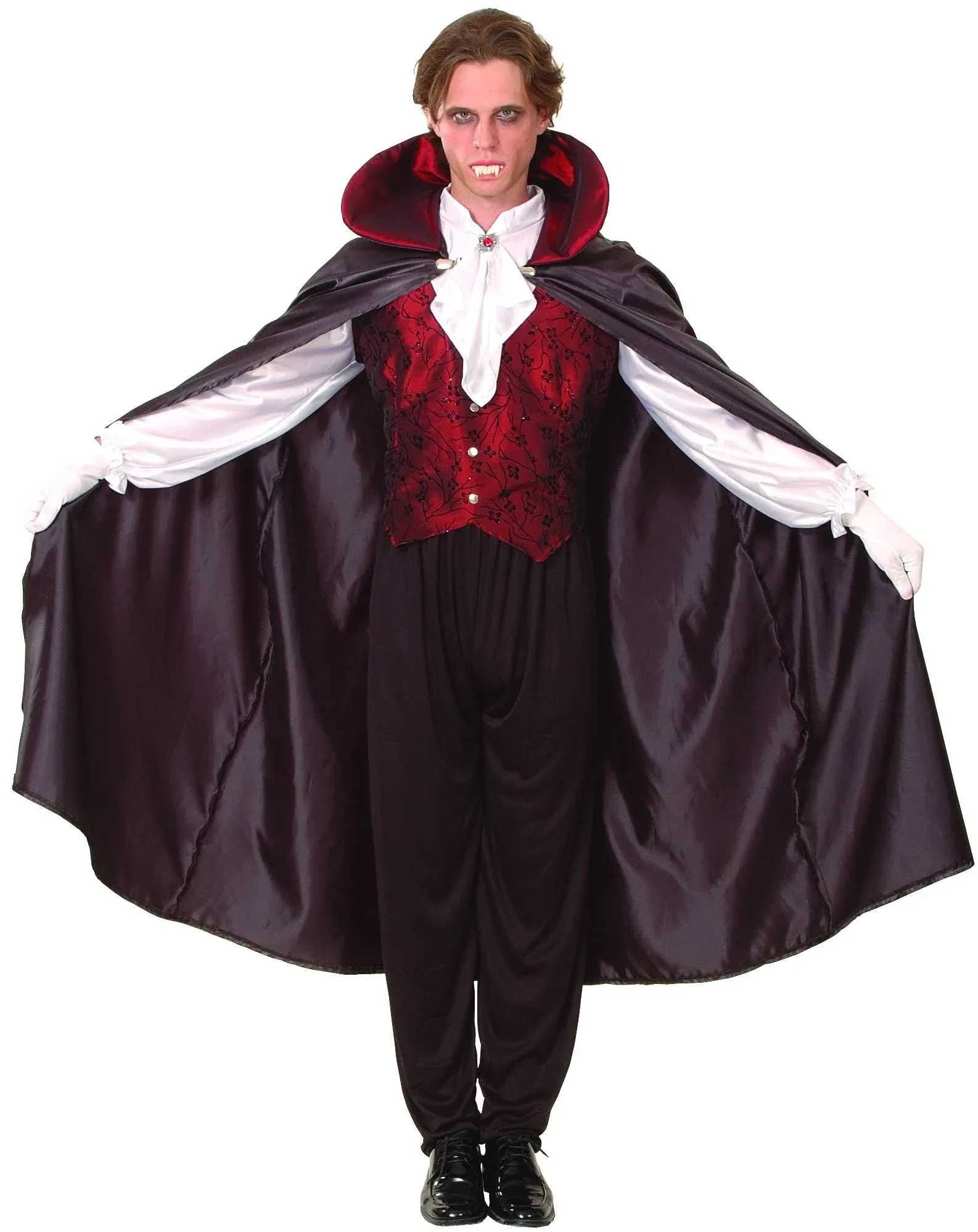 Déguisement Vampire Rouge Homme Halloween - Taille: XL