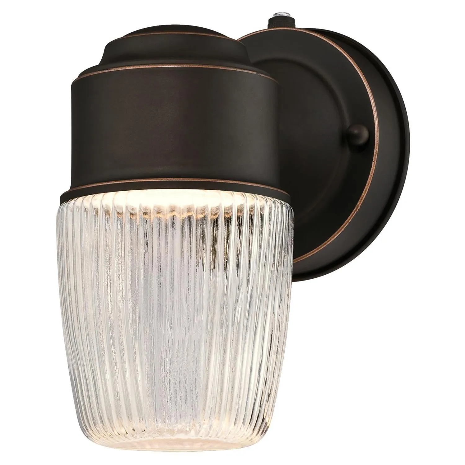 Westinghouse Oil Rubbed Bronze Clear Dusk to Dawn LED Lantern Fixture