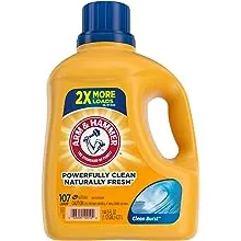 Arm & Hammer Clean Burst, 200 Loads Liquid Laundry Detergent, 200 fl oz