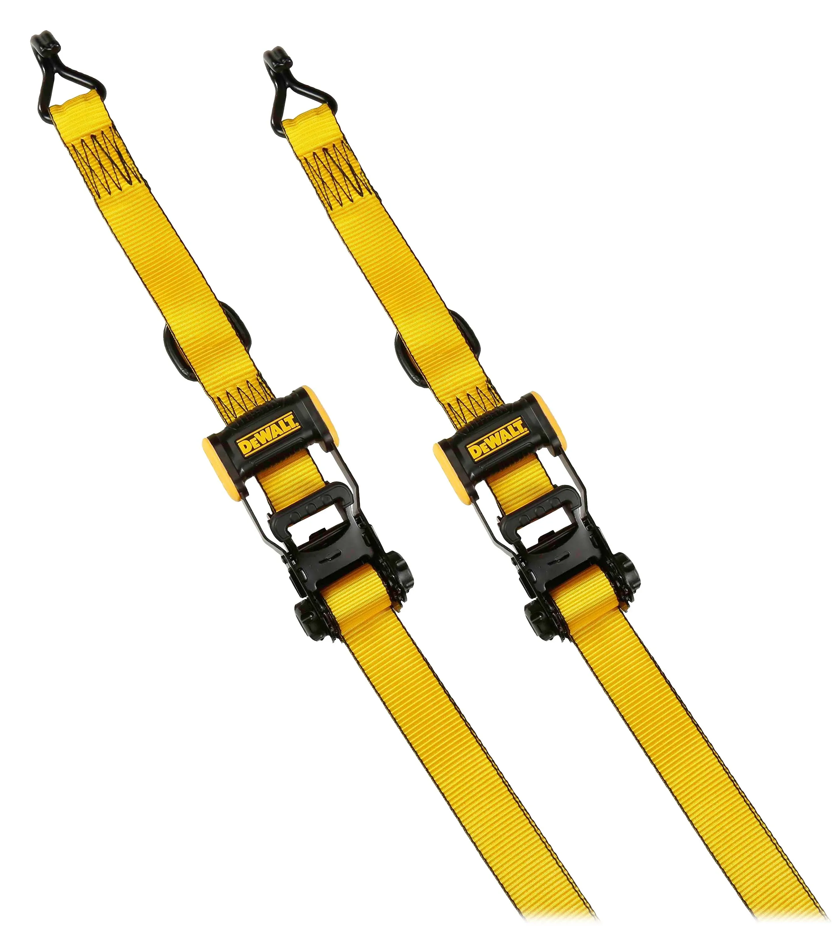 DeWalt Ratchet Straps 2 Pack DXBC33002 | Size 1.5" x 16'