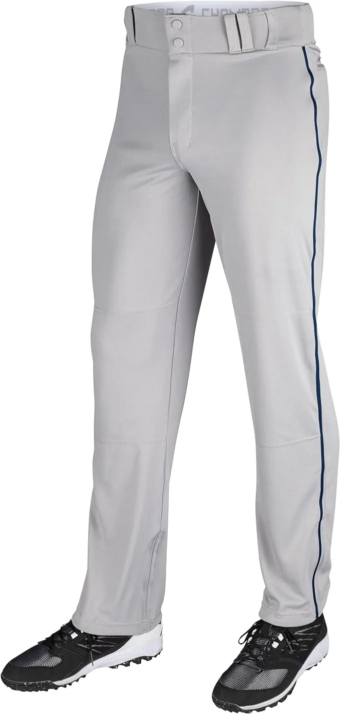 CHAMPRO Men's Standard Triple Crown Open Bottom Piped Adult Baseball Pants